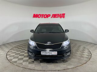 2016 Kia Rio III Рестайлинг, чёрный, 868000 рублей, вид 2