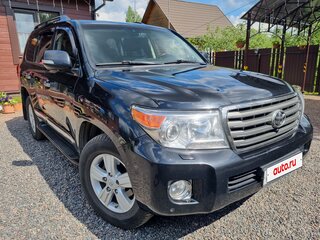 2014 Toyota Land Cruiser 200 Series Рестайлинг 1, чёрный, 3700000 рублей, вид 1