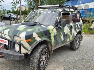 1997 Lada (ВАЗ) 2121 (4x4) I Рестайлинг, белый, 450000 рублей, вид 1