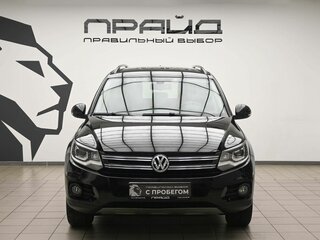 2012 Volkswagen Tiguan I Рестайлинг, чёрный, 1409000 рублей, вид 2