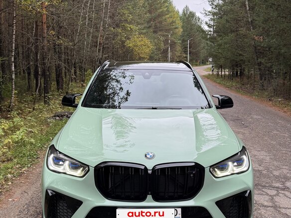 2020 BMW X5 M III (F95), чёрный, 8500000 рублей - вид 2