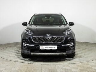 2019 Kia Sportage IV Рестайлинг, чёрный, 2269585 рублей, вид 2