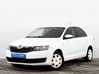 2018 Skoda Rapid I Рестайлинг, белый, 689000 рублей, вид 3