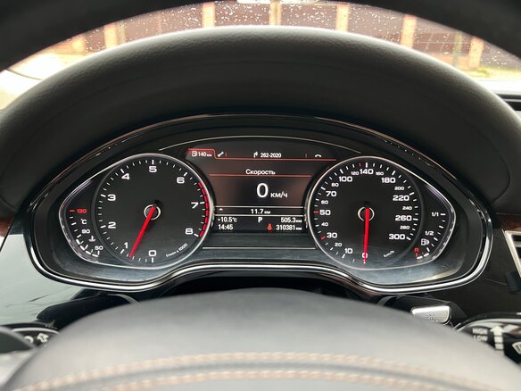 2013 Audi A8 Long III (D4), чёрный, 1700000 рублей - вид 7