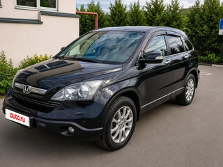 2007 Honda CR-V III, чёрный, 1210000 рублей, вид 2