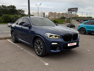 2021 BMW X4 M40d II (G02), синий, 5200000 рублей, вид 5
