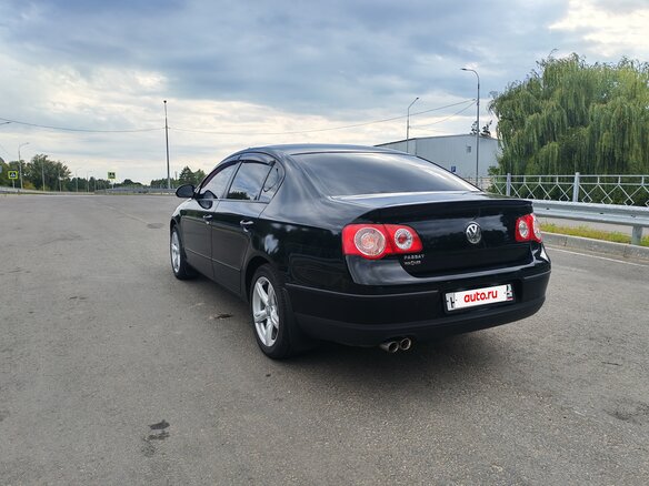 2009 Volkswagen Passat B6, чёрный