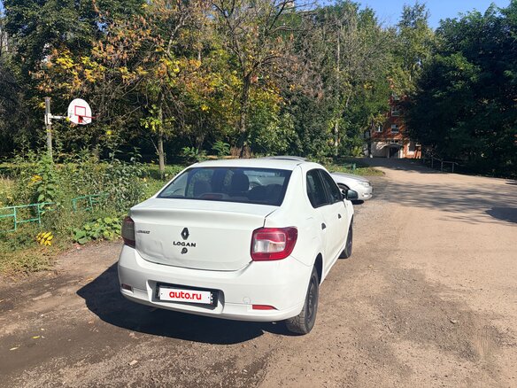 2019 Renault Logan II Рестайлинг, белый, 389000 рублей - вид 3