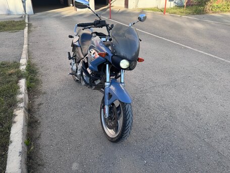 2002 BMW F 650 CS, голубой, 320000 рублей, вид 2