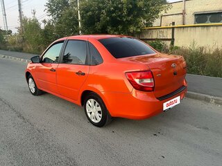 2018 Lada (ВАЗ) Granta I, оранжевый, 395000 рублей, вид 4