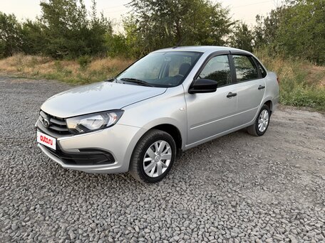 2022 Lada (ВАЗ) Granta I Рестайлинг, серый, 740000 рублей, вид 3