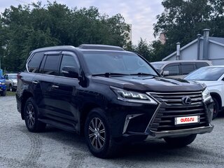 2016 Lexus LX 570 III Рестайлинг 2, чёрный, 7000000 рублей, вид 2