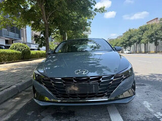 2022 Hyundai Elantra VII (CN7), серебристый, 1513000 рублей, вид 3