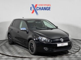 2011 Volkswagen Golf VI, чёрный, 474000 рублей, вид 5