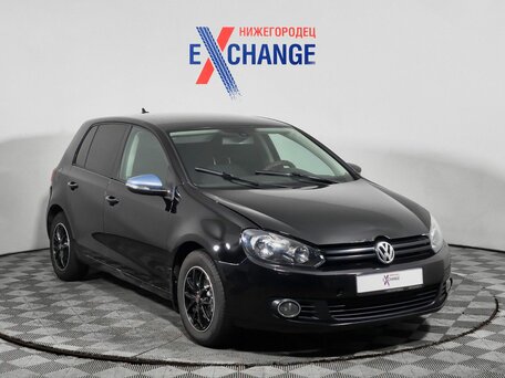 2011 Volkswagen Golf VI, чёрный, 439000 рублей, вид 5