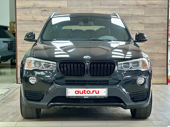 2014 BMW X3 28i xDrive II (F25) Рестайлинг, чёрный - вид 1