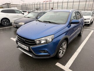 2020 Lada (ВАЗ) Vesta SW Cross I, синий, 990000 рублей, вид 1