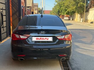 2011 Hyundai Sonata VI (YF), чёрный, 720000 рублей, вид 3