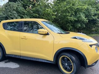 2014 Nissan Juke I Рестайлинг, жёлтый, 1600000 рублей, вид 3