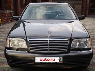 1995 Mercedes-Benz S-Класс 600 III (W140) Рестайлинг, чёрный, 3950000 рублей, вид 1