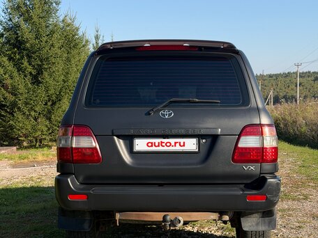 2006 Toyota Land Cruiser 100 Series Рестайлинг 2, чёрный, 2390000 рублей, вид 3