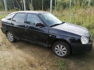 2012 Lada (ВАЗ) Priora I, чёрный, 124000 рублей, вид 1