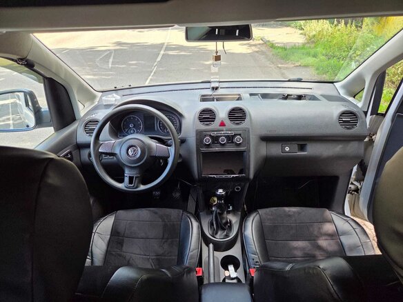 2012 Volkswagen Caddy III Рестайлинг, белый, 1300000 рублей - вид 7
