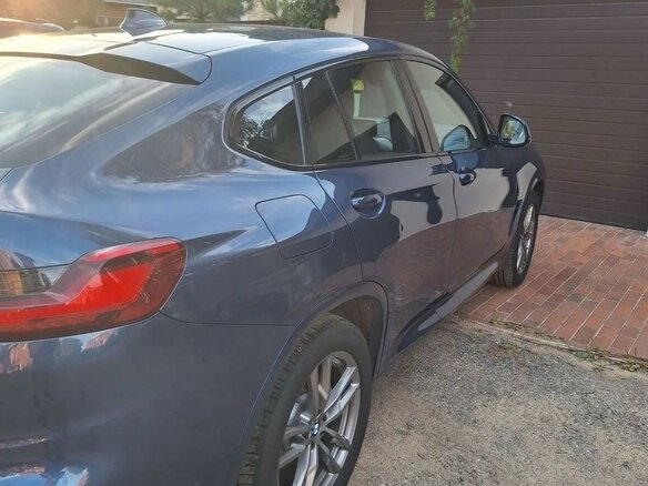 2019 BMW X4 20d II (G02), синий - вид 6