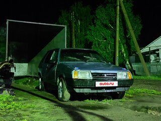 1994 Lada (ВАЗ) 2109, голубой, 65000 рублей, вид 4