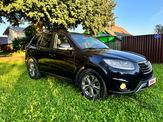 2012 Hyundai Santa Fe II Рестайлинг, синий, 1600000 рублей, вид 5
