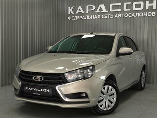 2018 Lada (ВАЗ) Vesta I, бежевый, 800000 рублей, вид 1