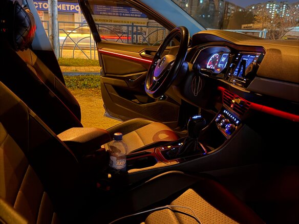 2020 Volkswagen Jetta 6-speed VII, синий, 1550000 рублей - вид 12