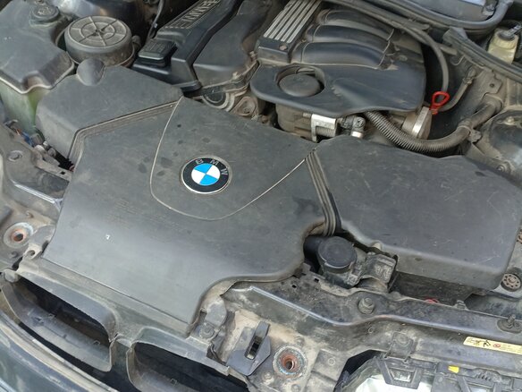 2002 BMW 3 серии 318i IV (E46) Рестайлинг, чёрный - вид 11