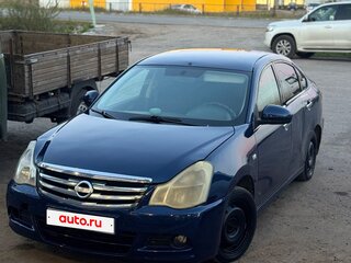 2014 Nissan Almera III (G15), синий, 250000 рублей, вид 1