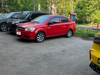 2008 Chevrolet Aveo I Рестайлинг, красный, 299999 рублей, вид 2