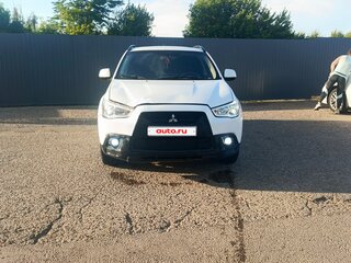 2012 Mitsubishi ASX I Рестайлинг, белый, 675000 рублей, вид 1