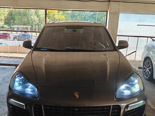 2009 Porsche Cayenne Diesel I Рестайлинг (957), коричневый, 2200000 рублей, вид 5