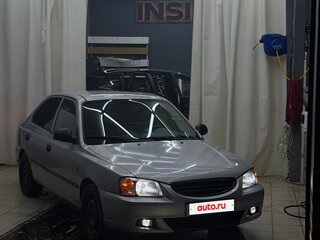 2004 Hyundai Accent ТагАЗ II, серебристый, 350000 рублей, вид 2