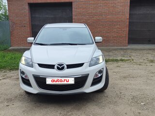 2010 Mazda CX-7 I Рестайлинг, белый, 1290000 рублей, вид 1