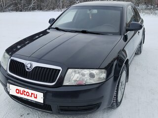 2007 Skoda Superb I Рестайлинг, чёрный, 620000 рублей, вид 3