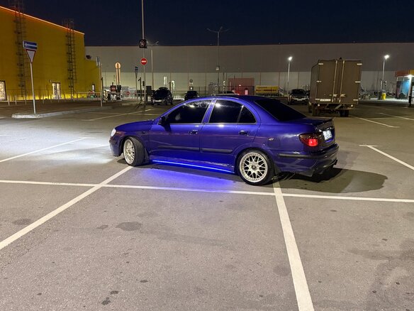 2002 Nissan Almera II (N16), синий, 550000 рублей - вид 14