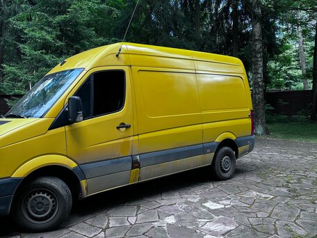 2010 Volkswagen Crafter, жёлтый, 950000 рублей, вид 3
