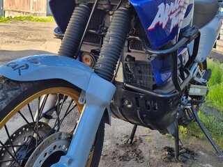 1998 Honda XRV 750 Africa Twin, синий, 400000 рублей, вид 5