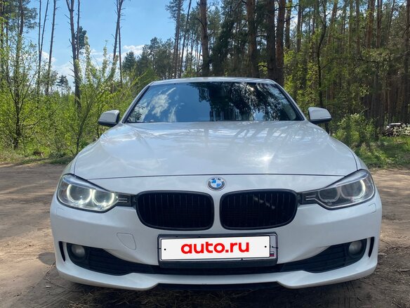 2013 BMW 3 серии 316i VI (F3x), белый, 1350000 рублей - вид 2