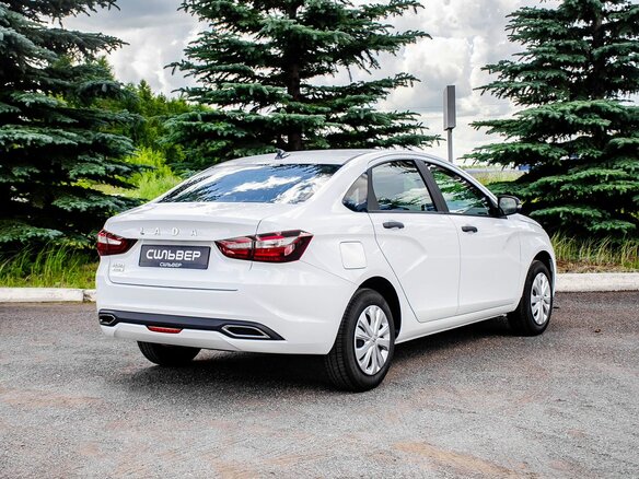 2026 Lada (ВАЗ) Vesta CNG I Рестайлинг (NG), белый - вид 2