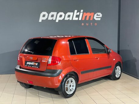 2008 Hyundai Getz I Рестайлинг, красный, 599000 рублей, вид 3