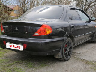 2007 Kia Spectra I Рестайлинг 2, чёрный, 380000 рублей, вид 4
