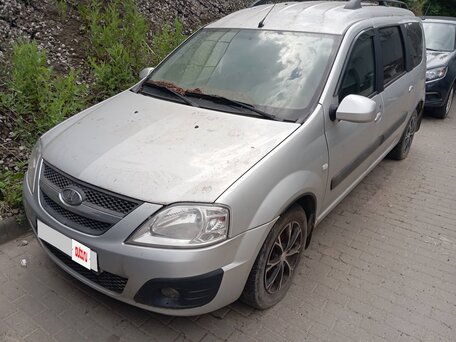 2017 Lada (ВАЗ) Largus I, серебристый, 600000 рублей, вид 1
