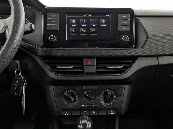 2021 Volkswagen Polo VI, синий - вид 16