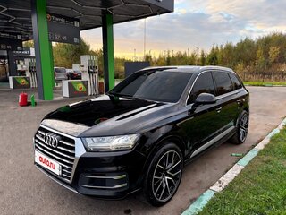 2016 Audi Q7 II (4M), чёрный, 3780000 рублей, вид 1